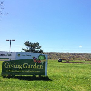 John Deere Giving Garden